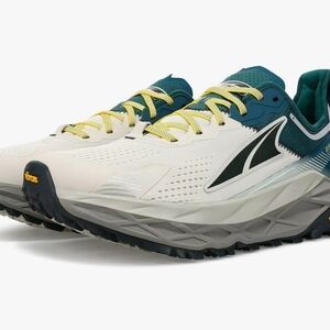 Altra Men's Olympus 5 -Trail Running Shoes - Gray / Teal